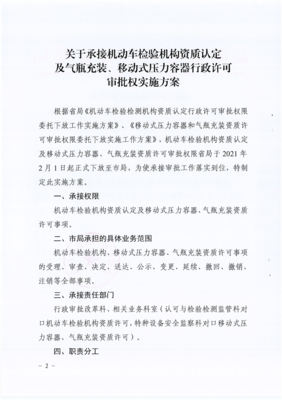 益陽市市場(chǎng)監(jiān)督管理局關(guān)于印發(fā)《關(guān)于承接機(jī)動(dòng)車檢驗(yàn)機(jī)構(gòu)資質(zhì)認(rèn)定及氣瓶充裝、移動(dòng)式壓力容器行政許可審批權(quán)的實(shí)施方案》的通知